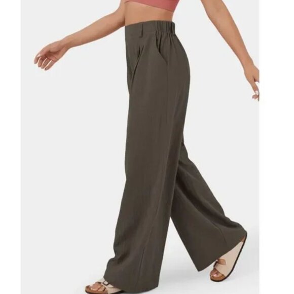 Halara Flex™ High Waisted Side Pocket Wide Leg Size Medium NWT - Picture 2 of 9